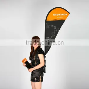 Promotional Outdoor Teardrop Backpack Banner thumbnail-1