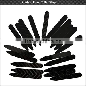 High Quality Dress Shirt Stay Stiffener Carbon Fiber Metal Collar Stays or Elegent Garment Accessory Collar Bone thumbnail-4