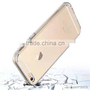 TPU BUMPER CLEAR HARD BACK MOBILE PHONE CASE FOR Iphone 6 6S Plus thumbnail-2