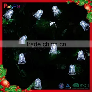 2015 Hot Sale Popular New Product Small Colorful Led Christmas Bell thumbnail-1