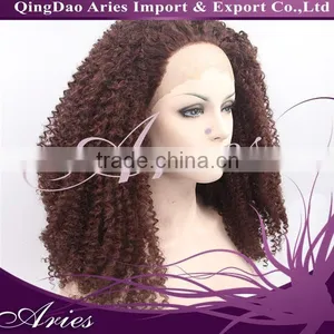 Synthetic Kinky Curly Lace Front Wig Density 150%~180% Synthetic Lace Front Wig, Synthetic Hair Wigs thumbnail-3