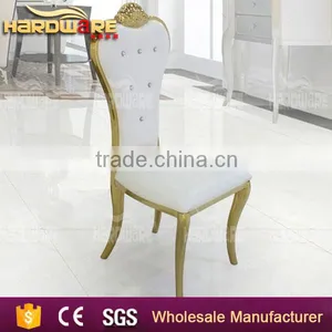 Comfortable Dining Kitchen Chairs With Stainless Steel Chair Legs thumbnail-4