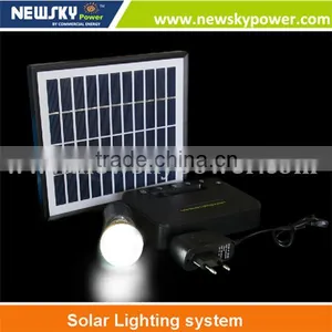 High Quality Portable Small Mini Solar Lighting System Solar Home Lighting Kit Home Solar Lighting System thumbnail-6