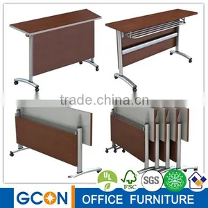 Cheap Portable Adjustable Folding School Study Student Desk With Wheels thumbnail-1