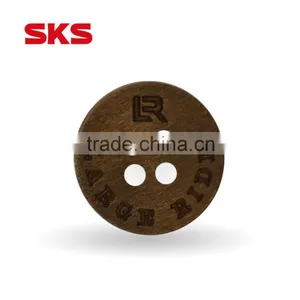 4 Holes High Quality Wooden Buttons thumbnail-1
