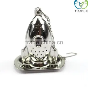 New Design Hot Selling Stainless Steel Rocket Shape Tea Infuser thumbnail-1