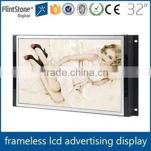 Heavy Duty Lcd Frameless Monitor 32 Inch,32 Inch Open Cell Lcd Display Panel Flexible Mount Led Advert Lcd Panel thumbnail-1