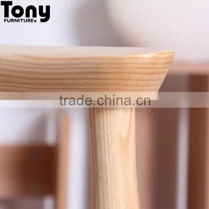 Classic Wood Living Furniture Concise Wooden Chair thumbnail-5