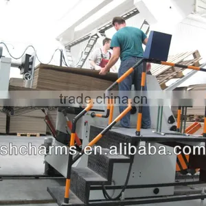 GIGA LX Automatic Corrugated Box Folder Gluer Machine Online With Carton Box Making Machine thumbnail-4