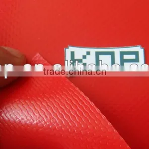 PVC Coated Tarpaulin 1000x1000D 20x20 650g Red thumbnail-1