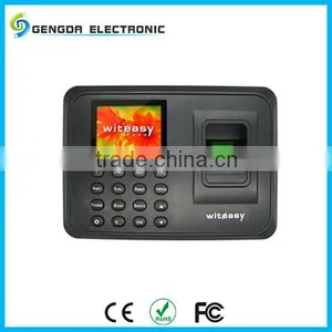 NEWEST CHINA CHEAP FINGERPRINT EMPLOYEE ATTENDANCE MACHINE FINGERPRINT +PASSWORD WITH SIMPLE OPERATION thumbnail-1