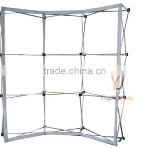 Trade Show Curved Fabric Pop up Display thumbnail-3
