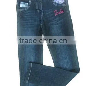 Children Girls Clothing Latest Designed Kids Pants Pants for Boys Winter in Jeans thumbnail-1