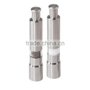 Mini Stainless Steel Black Pepper Grinder thumbnail-2