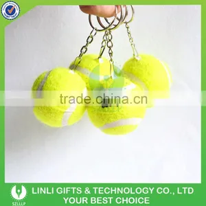 Giveaways Fuzzy Tennis Ball Key Chain thumbnail-4