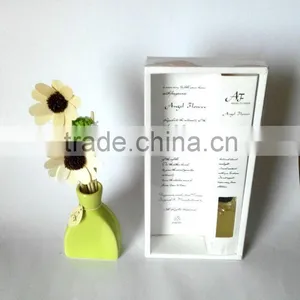 Green Ceramic Flower Fragrance Diffuser For Wholesale thumbnail-3