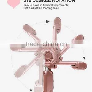 New Factory Monopod Bluetooth Selfie Stick With Mirror thumbnail-3