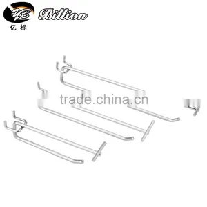 Wire Display Hanging Hooks With Price Tag 3 Line Power Pegboard Hook thumbnail-2