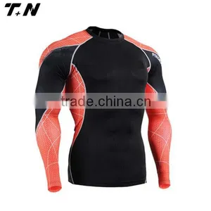 Blank MMA Rash Guard,Custom Printed Rash Guard Wholesale thumbnail-3