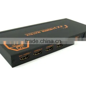 Matrix Switcher HDMI1.4 4kx2k Support With RC IR Control thumbnail-2