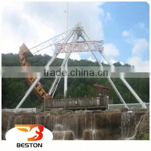 Outdoor Amusement Swing Rides Viking Ship Ride Trailer Mounted for Sale thumbnail-6