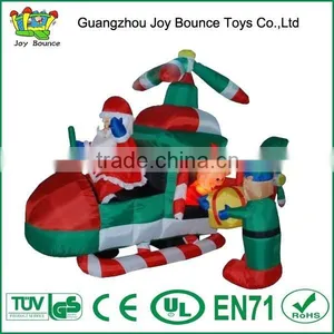 Santa Claus Inflatable Christmas ,santa Claus Inflatable in Airplane thumbnail-1