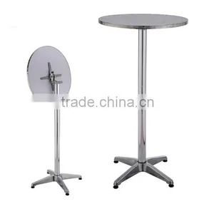 Tilting Metal Bar Table thumbnail-1