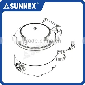 SUNNEX Specialized Luxury Mirror Polished 304 Cover 10 Litre Electric Soup Station thumbnail-6