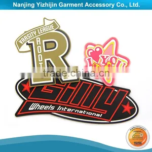 Newest High Quality Custom Silicone/rubber Clothing Label thumbnail-1
