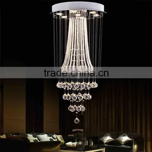 Eyptian Crystal Raindrop Ceiling Chandelier Lighting Modern 92040 thumbnail-1