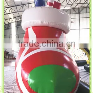 Colorful Durable Christmas Socking Modeling Inflatable Advertising for Festival and Party thumbnail-1