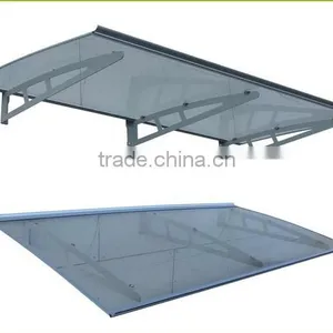 EURO Design Clear Rain Protection Front Door Aluminum Awning Canopy Roof Item No YY100140K thumbnail-6