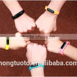 2016 Bracelet Low Energy Waterproof IP67 Heart Rate Monitor Bracelet Fitness Customized Oem Silicone TPU Wristband thumbnail-4