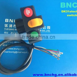 Hot Sales DK31 Electrombile Switch With Rocker Button thumbnail-1
