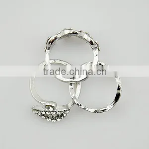 Fine Sterling Silver Fine Crystal Ring thumbnail-3