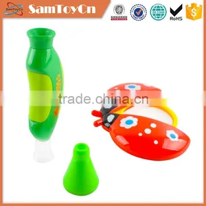 Outdoor Scientific Magnifing Glass Plastic Mini Kids Magnifier thumbnail-1
