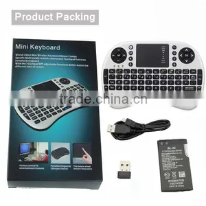 for Android Pad TV, Xbox, PS3, HTPC/IPTV, Mini 2.4GHz Wireless Touchpad Keyboard thumbnail-6