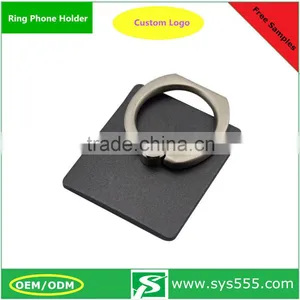 Cheap Wholesale Pirce Promotional Assorted Colors Custom Logo Ring Holder For Mobile Phone thumbnail-1