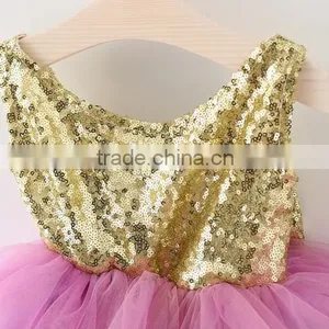 Children Frock Model Baby Girl Wedding Dress Designer One Piece Party Dress thumbnail-5