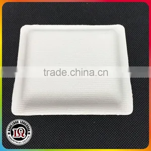 Biodegradable Bagasse Pulp Dessert Tray thumbnail-2