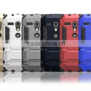 Wholesales Iron-Bear Rugged Hybrid Stand Shockproof Phone Case Cover For Motorola Moto G thumbnail-1