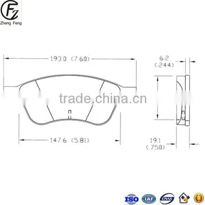 FMSI D1024-7928 Famous Brand Reliable China Famous High Quality Auto Parts Brake Pads High Quality Professional Brake Pad thumbnail-6