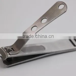 Factory Direct Sale Stainless Steel Nail Clippers Three Holes File With Nail Clippers thumbnail-2