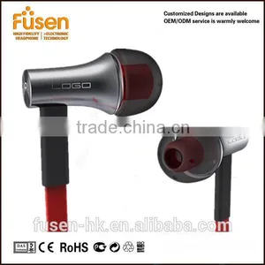 Good Quality Mono Metal Earphone OEM ODM Single Stereo Earbud thumbnail-1