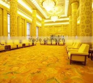 Print Carpet Nylon Jacquard Wall to Wall Hotel Carpet Domeino thumbnail-1