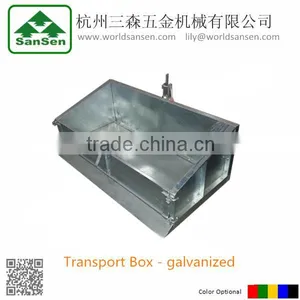 CE Tractor 3point Linkage Mounted Tipping Transport Box With Hot Dip Galvanized,Agriculture Machinery thumbnail-1