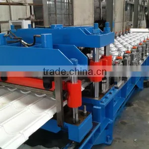 YX28-207-828 GLAZED TILE ROLL FORMING MACHINE thumbnail-1