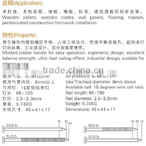 COIL NAILER, COPY MAX, PALLET NAILER CN100 thumbnail-2