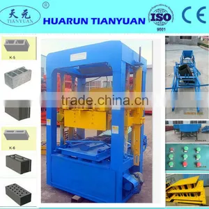 QTJ4-26C Semi Automatic Concrete Block Making Machine for Making Cement Bricks Blocks for Sale thumbnail-4