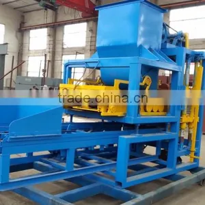 Semi or Automatic Operation QT4-25 Concrete Block Making Machine Huarun Tianyuan Factory thumbnail-1